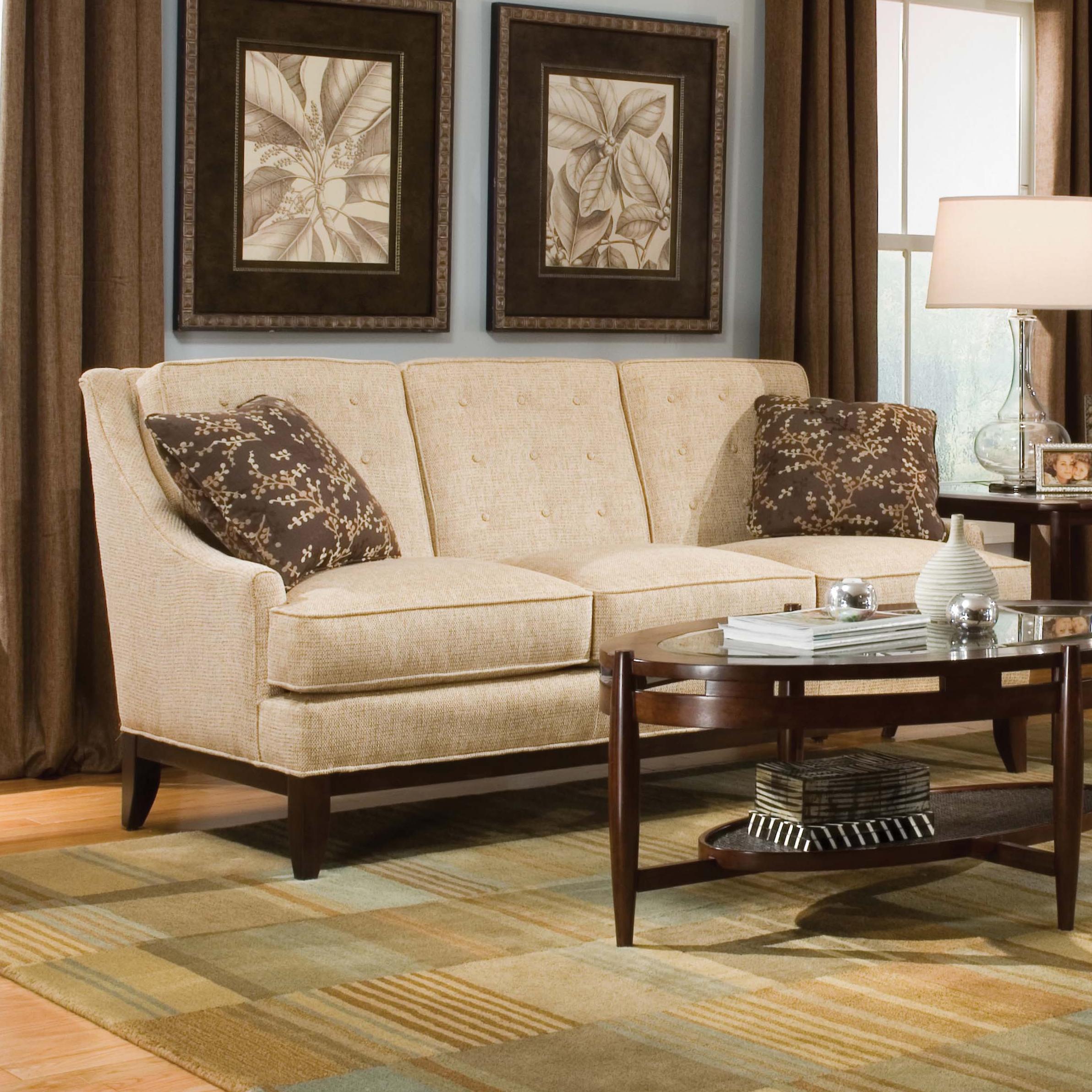 Fairfield Sofa Accents Button Tufted Accent Sofa Jacksonville